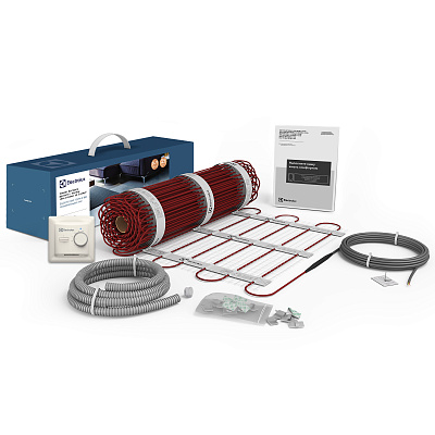 Нагревательный мат Electrolux Easy Fix Mat 2-180-2 (комплект теплого пола c терморегулятором) Нагревательный мат Electrolux Easy Fix Mat 2-180-2 (комплект теплого пола c терморегулятором)