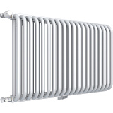 Стальной трубчатый радиатор отопления Rommer RST 2090/13 боковое подключение RAL9016