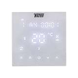 Комнатный термостат Techno КТ-24 на 24V, (сенсорное управление), белый