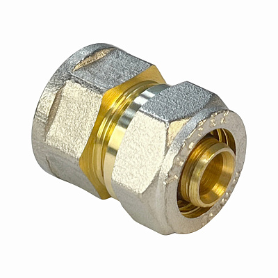 Соединитель Valfex для труб PE-RT/Al/PE-RT, обжимной с переходом на ВР 20 x 3/4 дюйма Соединитель Valfex для труб PE-RT/Al/PE-RT, обжимной с переходом на ВР 20 x 3/4 дюйма