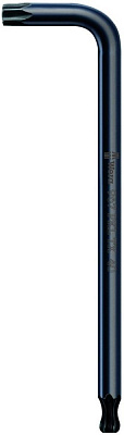 Г-образный ключ WERA 967 PKL TORX BlackLaser с шаром, TX 25 x 104 мм Г-образный ключ WERA 967 PKL TORX BlackLaser с шаром, TX 25 x 104 мм