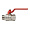 Кран шаровой Itap VIENNA 117 стандартнопроходной НВ 2, рычаг