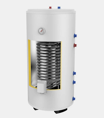Бойлер напольный косвенного нагрева Termica AMET 200 INOX Бойлер напольный косвенного нагрева Termica AMET 200 INOX