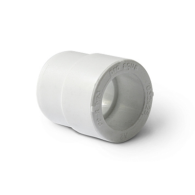 Муфта из полипропилена PRO AQUA PP-R переходная Н-В белая (32-20), арт.PA12514P Муфта из полипропилена PRO AQUA PP-R переходная Н-В белая (32-20), арт.PA12514P