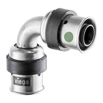 Отвод Viega SmartPress 90 гр. 40, модель 6716 Отвод Viega SmartPress 90 гр. 40, модель 6716