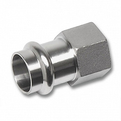 Муфта Sanha 9270G, переходная ВПр-ВР, нержавеющая сталь, 22x1/2