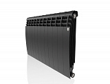 Биметаллический секционный радиатор отопления Royal Thermo BILINER B 500 Чёрный / 12 секций