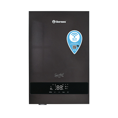 Электрический котёл отопления настенный Thermex Sonne 12 Wi-Fi одноконтурный (Grey) Электрический котёл отопления настенный Thermex Sonne 12 Wi-Fi одноконтурный (Grey)