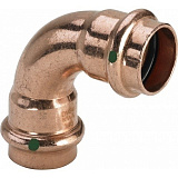 Отвод 90 медный Viega Profipress с SC-Countur d=54 (арт. 291 556)