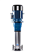 Вертикальный многоступенчатый центробежный in-line насос CNP CDM1-25FSWPR