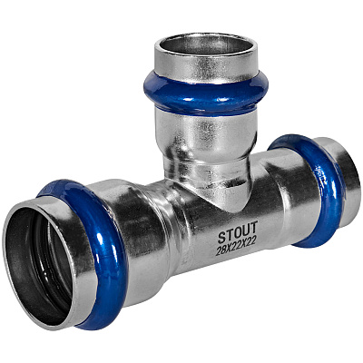 Тройник переходной Stout из нержавеющей стали 28х22х22 ВПр (SSS-2014-282222) Тройник переходной Stout из нержавеющей стали 28х22х22 ВПр (SSS-2014-282222)