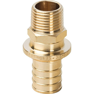 Переходник с наружной резьбой Stout 25xR 1/2, SFA-0001-002512 Переходник с наружной резьбой Stout 25xR 1/2, SFA-0001-002512