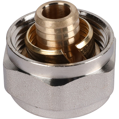 Фитинг компрессионный Rommer для труб PEX 16х2,0х3/4 Фитинг компрессионный Rommer для труб PEX 16х2,0х3/4