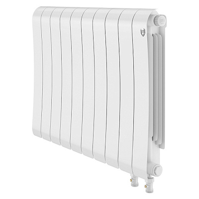 Биметаллический секционный радиатор отопления Royal Thermo Infinity 500 V Белый / 10 секций