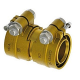 Компрессионный фитинг WAK Thermaflex - двухсторонний WAK25-25/2,3