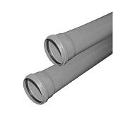 Труба для внутренней канализации Valfex OPTIMA D110 с раструбом L=0,5 м (110x500)