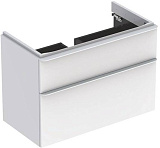 Тумба под раковину Geberit Smyle Square 88x61 белый 500.354.00.1