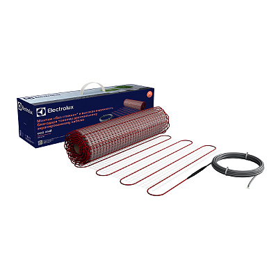Нагревательный мат Electrolux Eco Mat 300 Вт 2 кв. м Нагревательный мат Electrolux Eco Mat 300 Вт 2 кв. м