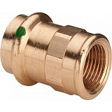 Соединительный элемент медный Viega Sanpress с SC-Contur d=28 (арт. 428 174)