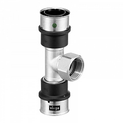Тройник Viega SmartPress переходной 32 x Rp 3/4 x 32, модель 6717