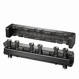 Распределительная гребёнка Oventrop для Regumat plus DN 32, на 4 контура, с шаровым краном