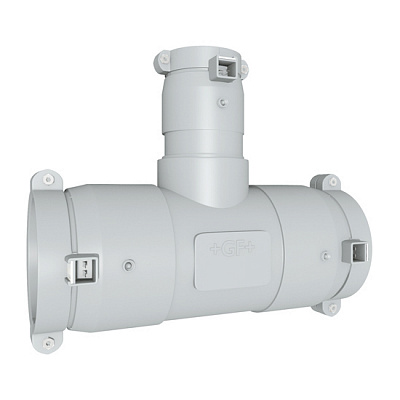Тройник Thermaflex редукционный для электрофузионной сварки GF-T63/25/63 Тройник Thermaflex редукционный для электрофузионной сварки GF-T63/25/63