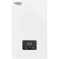 Электрический котёл отопления одноконтурный настенный Stout STATUS 9 кВт (SEB-3101-000009)