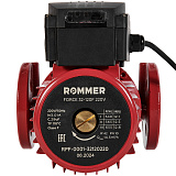 Циркуляционный насос Rommer FORCE фланцевый трехскоростной 32-120F 220V