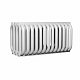 Стальной трубчатый радиатор отопления КЗТО РС 5, пятитрубный, 300 9 секций