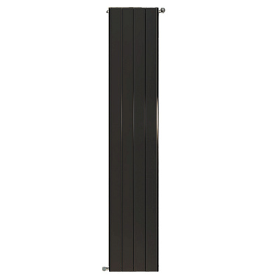 Алюминиевый секционный радиатор отопления Stout Sebino 1800 / 4 секции (черный) Алюминиевый секционный радиатор отопления Stout Sebino 1800 / 4 секции (черный)