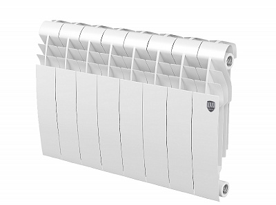 Биметаллический секционный радиатор отопления Royal Thermo Biliner 350 / Bianco Traffico / 8 секций Биметаллический секционный радиатор отопления Royal Thermo Biliner 350 / Bianco Traffico / 8 секций