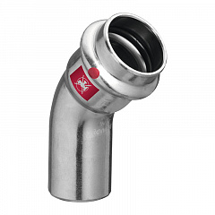 Отвод-вставка Viega Prestabo 45 гр. НВ 54 мм, модель 1126.1