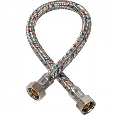 Гибкая подводка Stout ВР 1/2 х ВР 3/8, длина 600 мм