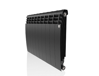 Биметаллический секционный радиатор отопления Royal Thermo Biliner Noir Sable 500 / 10 секций Биметаллический секционный радиатор отопления Royal Thermo Biliner Noir Sable 500 / 10 секций