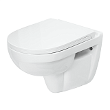 Унитаз подвесной Sanita Luxe Best DM BSTSLWH0104 белый