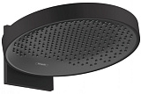 Верхний душ Hansgrohe Rainfinity 360 1jet с настенным креплением 26230670, матовый черный