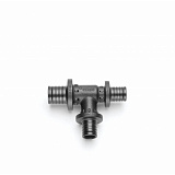 Тройник Rehau с уменьшенным боковым и торцевым проходами 20-16-16 PX