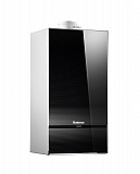 Настенный газовый конденсационный котел отопления двухконтурный Buderus Logamax plus GB172-20 i K (черный)