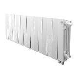 Биметаллический секционный радиатор отопления Royal Thermo PianoForte Bianco Traffico 300 / 16 секций нижнее правое подключение