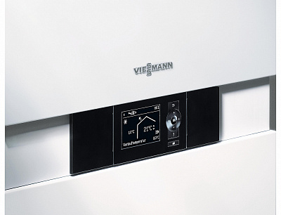 Настенный газовый конденсационный котел отопления одноконтурный Viessmann Vitodens 200-W Vitotronic 100 80 кВт Тип HC1B B2HAK08