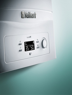 Настенный газовый двухконтурный котел отопления Vaillant turboFIT VUW 242/5-2