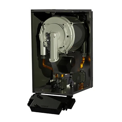 Настенный газовый конденсационный одноконтурный котел отопления Warm PREMIX 60 кВт без насоса