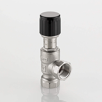 Клапан перепускной VALTEC угловой 3/4 (20-60 кПа) (VT.665.N.0502)