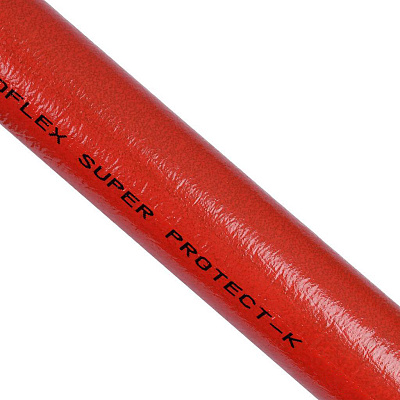 Трубный утеплитель Энергофлекс Super Protect, Тип 28/6 красный (2 м)
