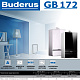 Настенный газовый конденсационный котел отопления одноконтурный Buderus Logamax plus GB172-24 iW (белый)