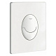 Комплект инсталляции Grohe Solido Compact 4 в 1 с подвесным унитазом Lecico Perth и панелью смыва Skate Air, белый (39116000)