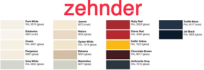 Стальной трубчатый радиатор отопления Zehnder 3200 / 1 секция