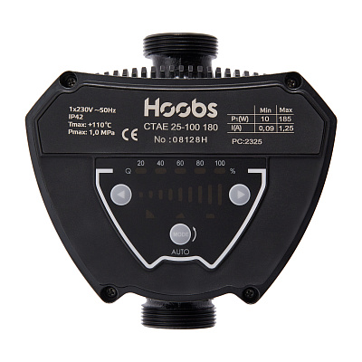 Циркуляционный насос HOOBS CTAE 32-100 180мм 185Вт 1x230В 50Гц (с гайками)
