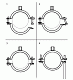 Хомут Walraven BIS KSB2 с вкладышем EPDM, 25-28 мм, M8/10